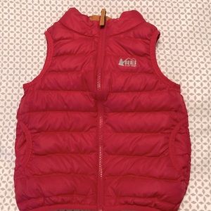 Rei pink puffer vest